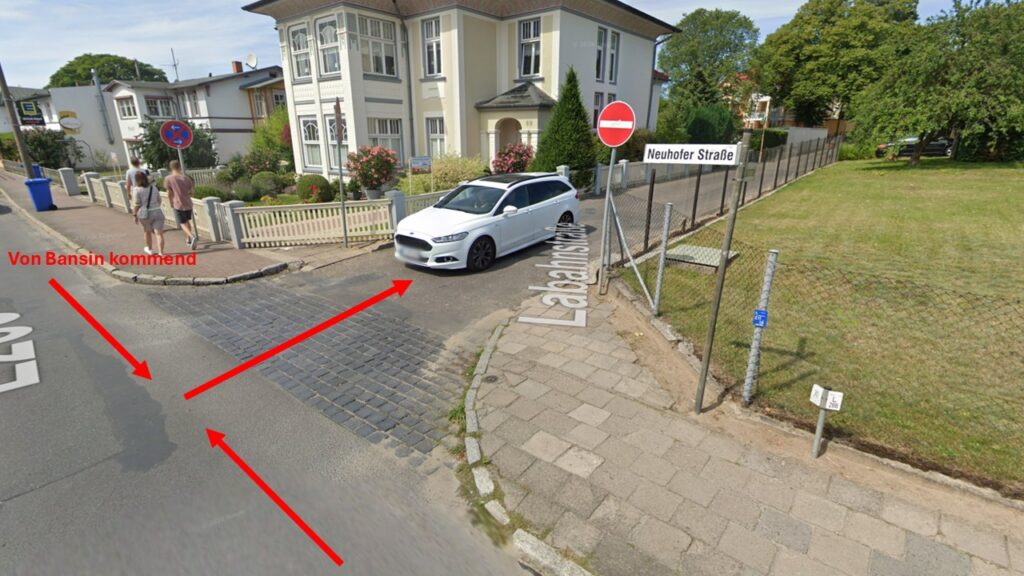 Einfahrt Labahnstr.